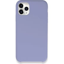 Durukar Apple, Uyumlu iPhone 11 Pro Max Kılıf Lansman Legant Silikon - Lila
