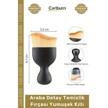Detayfırça Ultra Hassas Çizmez Ergonomik Pleksi Kutulu Araba Detay Temizlik Fırçası Yumuşak Kıllı