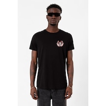Beyblade Pegasus Minimalist Siyah Erkek Tshirt Çok Renkli