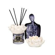 Aura Collection Oda Kokusu & Mumluk Set- Black Vanilya Vanilya