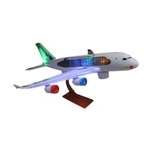 Oyuncak Uçak Thy A330 Sesli Işıklı Hareketli Pilli Yolcu Uçağı Bü
