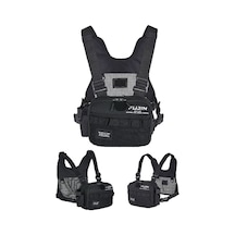 Fujin Tactical Vest Black Balıkçı Çantası