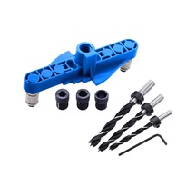 Sones Kendin Yap Ahşap İşleme Delik Bulucu Kendiliğinden Merkezlenen İşaretleyici, Model: Mavi Matkap Ucu