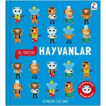 Hayvanlar - Seç - Karıştır - 15 Eğlenceli Parça - 120 Farklı Seçenek- İndigo Çocuk