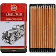 Koh-ı Noor Set Of Gaphite Pencils 1512 N Çok Renkli