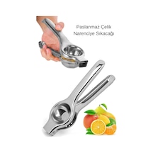 Paslanmaz Çelik Limon Sıkacağı Büyük Boy Metal Narenciye Presi Limon & Portakal Sıkacağı Paslanm Diğer