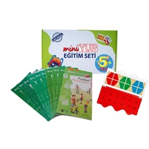 Miniyup 5+ Yaş Görsel Dikkat Ve Matematiksel Zeka Eğitim Seti