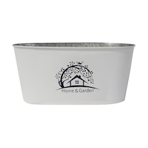 Gardenzone Metal Saksı 25 Cm 2 Adet