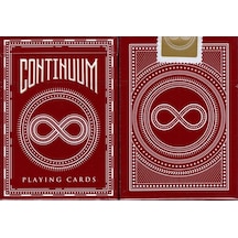 Bicycle Continuum Burgundy Oyun Kağıdı Limited Edition Uspcc Koleksiyonluk İskambil Kartları