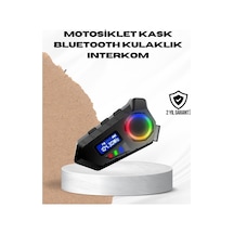 Bluetooth 5.4 İnterkom Ip65 Toz Ve Su Geçirmez Led Göstergeli 20383752