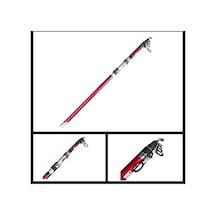 Uyguna-yakala 100-200 Gr Protackle Redmark 3.60 Mt Teleskopik Karbon Surf Kamış-ams.046