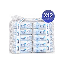 Biolly Cream Care Kremli Islak Mendil 120 Yaprak 12'li Paket 12'li Set
