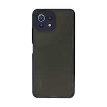 Xiaomi Mi 11 Lite Kılıf Montreal Silikon Kapak - Lacivert 0.2M-Çok Renkli