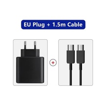 Jms 5A 45 W PD USB -C Süper Hızlı Şarj Cihazı Eu Plug + 1.5 M
