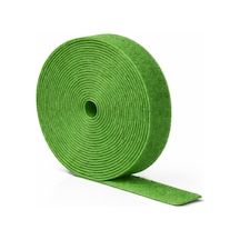 Cırt Cırt Sabitleyici Kablo Düzenleyici - 5 Metre X 1cm Kolay Kullanım, Bahçe Ve Ev İçin Pratik Çözüm Yeşi