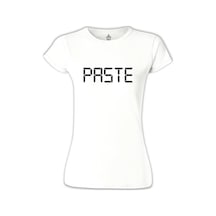 Paste Beyaz Kadın Tshirt 001