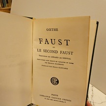 Faust Et Le Second Faust