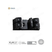 Volkswagen Golf 5 Cam Açma Anahtarı Düğmesi 2006-2011 kromlu