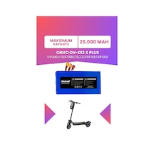 Onvo Ov-012 X Plus Maksimum Kapasite Batarya 48v 25ah 21700 Pil Elektrikli Scooter Bataryası