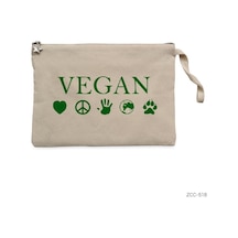 Zepplin Giyim Vegan Clutch Astarlı Cüzdan / El Çantası