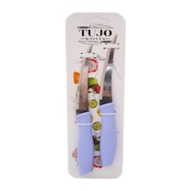 2 Parça Kartelalı Tırtırlı Bıçak Timya/go1395 200152 çok renkli
