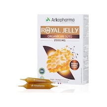 Arkopharma Royal Jelly Organik Arı Sütü 2500 Mg 20 Ampul