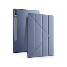 Samsung Galaxy X610 Tab S9 Fe Plus 12.4 Kılıf Kalemlikli Mars Tablet Kılıfı - Lavender