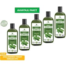 Isırganotu Şampuan, Saç Dökülmesine Karşı Yardımcı 485 Ml 5 Li Set Tüm Saç Tipleri