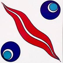Armada Çini 20x20 Cm Sp 14 Kütahya Çinisi İznik Desenli Çini Karo