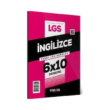 8. Sınıf LGS İngilizce 6 x 10 Deneme- Marka Yayınları