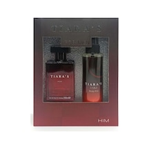 Tiaras Him Edt 100 Ml &amp 150 Ml.body Mist Çok Kalıcı,fark Yaratan Erkek Parfümü Amber