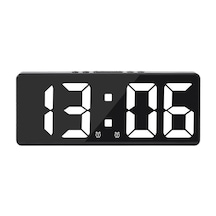 Led Ekranlı Dijital Alarmlı Masa Saati Orta Boy Çok Renkli 60884048