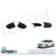 2015-2017 Skoda Rapıd Yarasa Ayna Kapağı Sınyallı