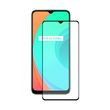 Realme C11 Tam Kaplayan Temperli Ekran Koruyucu Cam