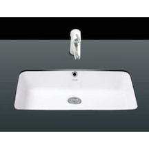 Creavit Tp730 Tezgah Altı Dikdörtgen Lavabo 30 x 50 CM Beyaz