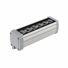 Tunga Aydınlatma Wallwasher Led Projektör 20cm 6w Ip65 24v Rotasyon Ayak Ce Kırmızı