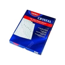 Poşet Dosya A4 Crıstal Mavi Şeritli 100lü Kutulu Diğer