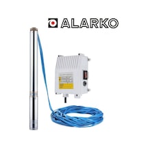 Alarko 4" 3 Hp 24 Kademe Dalgıç Pompa 30 Mt Kablo Ve Pano Dahil 