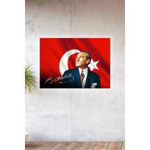 Lucena Metal Baskılı Atatürk Koleksiyonu Tablo No 21 - 20 Cm X 30 Cm