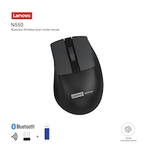 N550 Bluetooth + 2.4 Ghz Usb Alıcılı Kablosuz Dual Modlu Sessiz Mouse Siyah N550 Bluetooth + 2.4 Ghz Usb Alıcılı Kablosuz Dual Modlu Sessiz Mouse Siyah