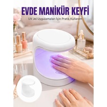 Northcity Yeni Nesil Protez Tırnak Kurutucu Led Uv Işınlı Taşınabilir Oje Kurutma Cihazı
