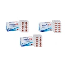 Omepa-Q10 Omega3 Ubiquinol 30 Kapsül 3 Lü Paket