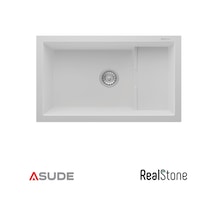 Realstone P017 Patara Granit Evye 770 460 Mm Beyaz Siyah