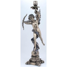 Veronese-wise Şamdan-wıse Aşk Tanrısı Mumluk-16 17 45,5 Cm