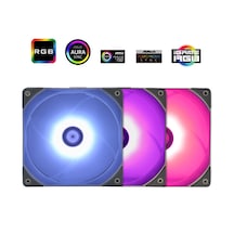Thermalright Tl-c12r-l Rgb 120mm Siyah 3 Lü Kasa Fanı