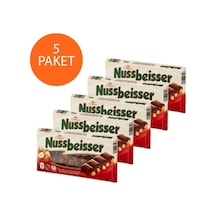Nussbeisser Bol Fındıklı Alman Çikolatası 100gr 5'li Paket 100grx5