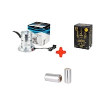 Kefo Patentli Galvaniz Elektrikli Ocak + 1 Kg Gold Nargile Kömürü + Rulo Folyo 7699557036442