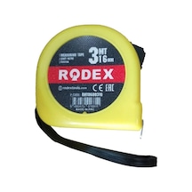 Rodex Şerit Metre 16mm 3 Metre