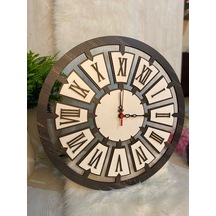 Lavinta54 Kişiye Özel Dekoratif Ahşap Duvar Saati (539899958) Ahşap