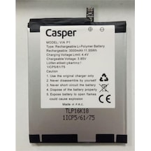 Casper Via P1 Batarya. Pil